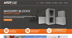 Desktop Screenshot of interfuseblocks.com